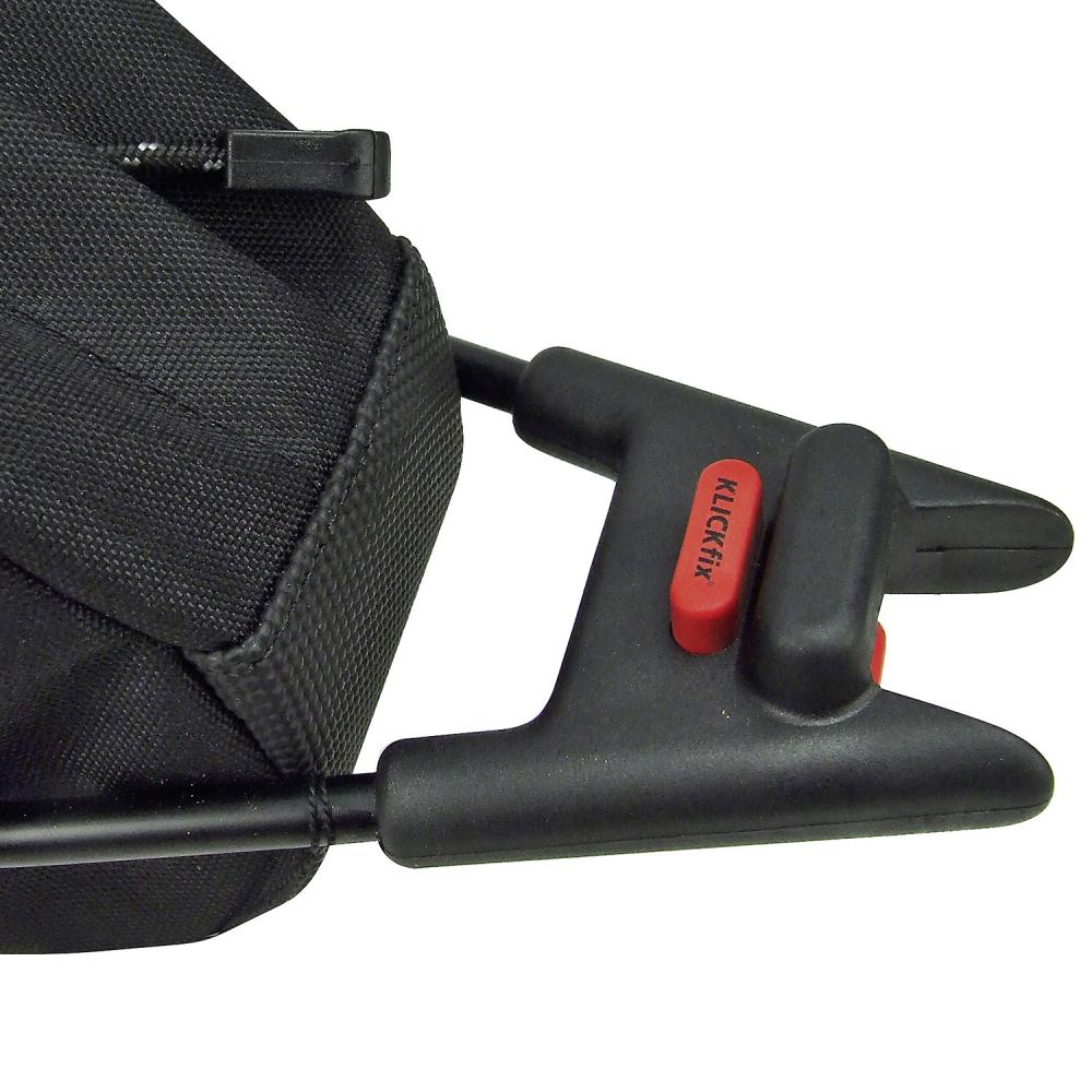 KLICKfix Satteltasche Contour SF schwarz Größe 14x28x15 cm 4l Contour Adapter - Image 5